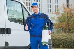 Man thumbs up — Pest Control in Winnellie, NT